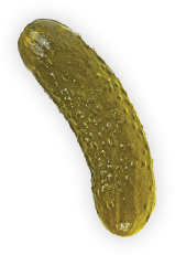 green gherkin