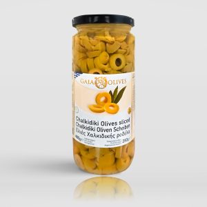 Chalkidiki Olives sliced / Ελιές Χαλκιδικής σε ροδέλα