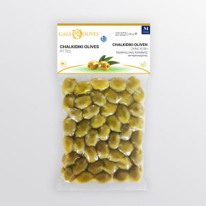 Vacuum 250g πρασινες ελιες Χαλκιδικης εκπυρηνωμενες